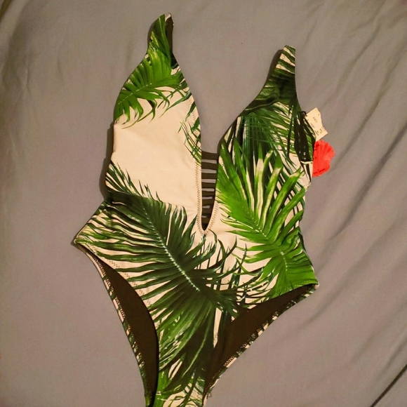Palm 1 Pce Bathing Suit - Picture 2 of 6